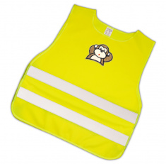 Child Reflective Safety Vest (monkey)